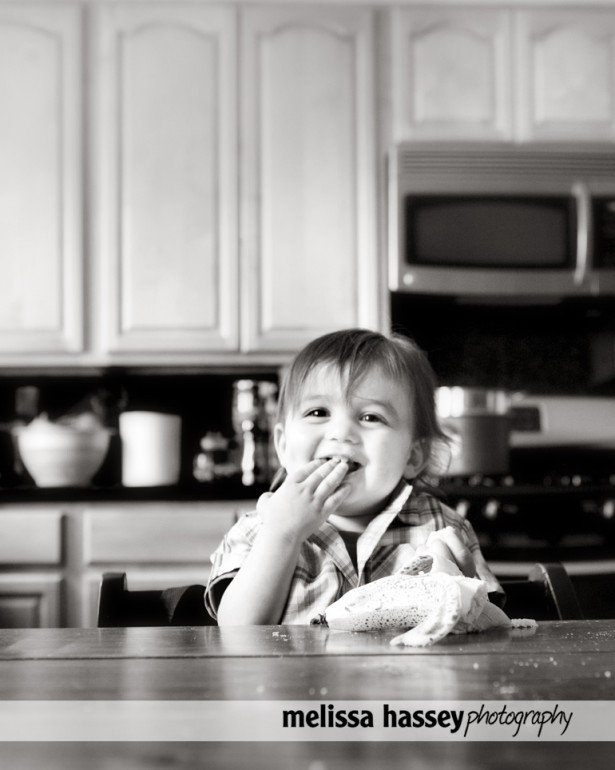 boy eating banana