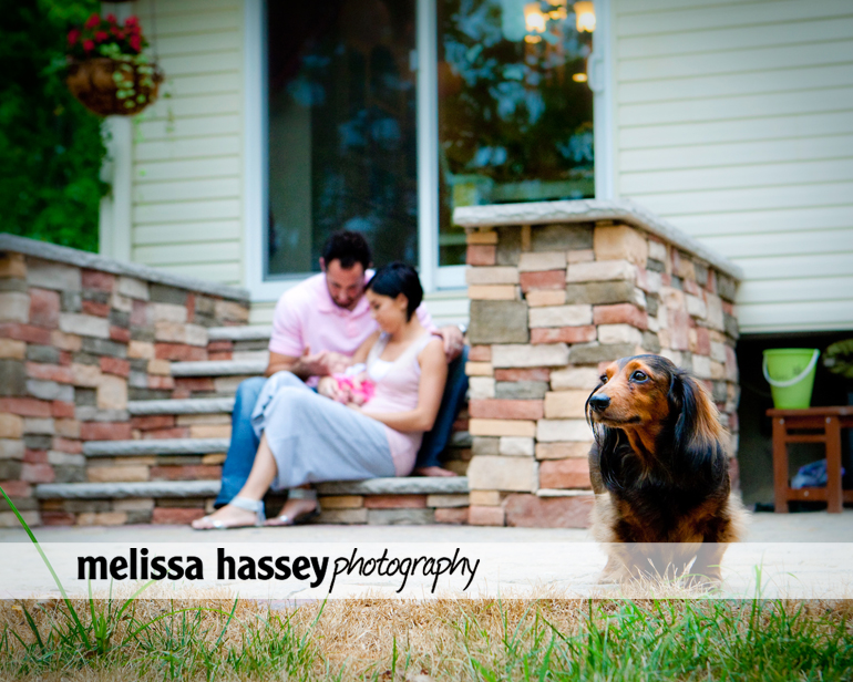 new parents with baby