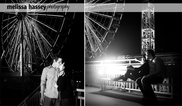 ferris wheel kiss
