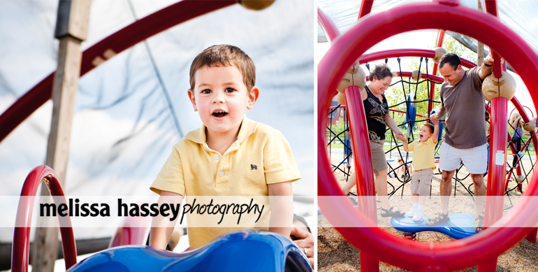 boy in playground