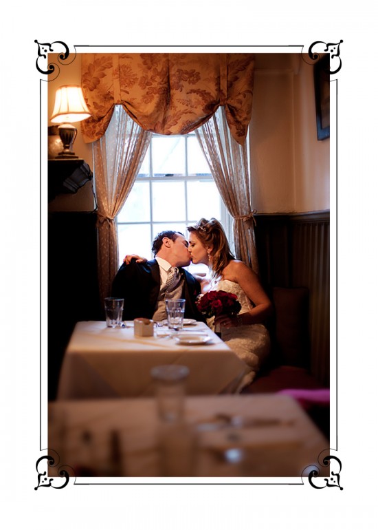 couple in restaurant