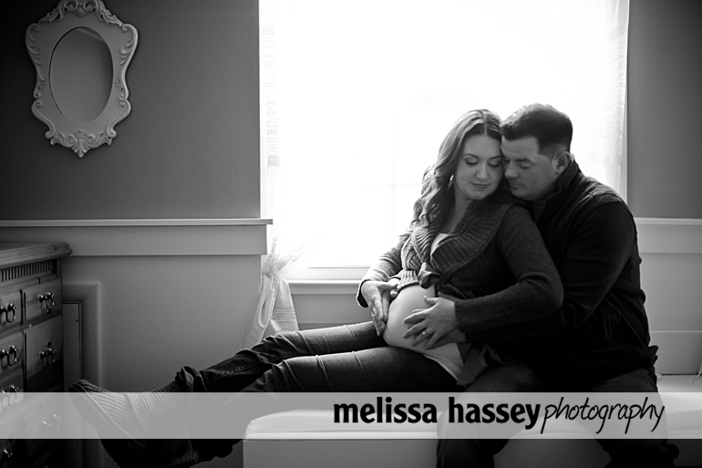 expecting parents portrait