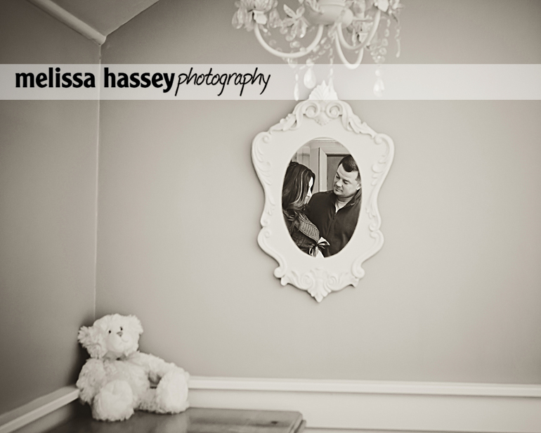 mirror reflection of couple