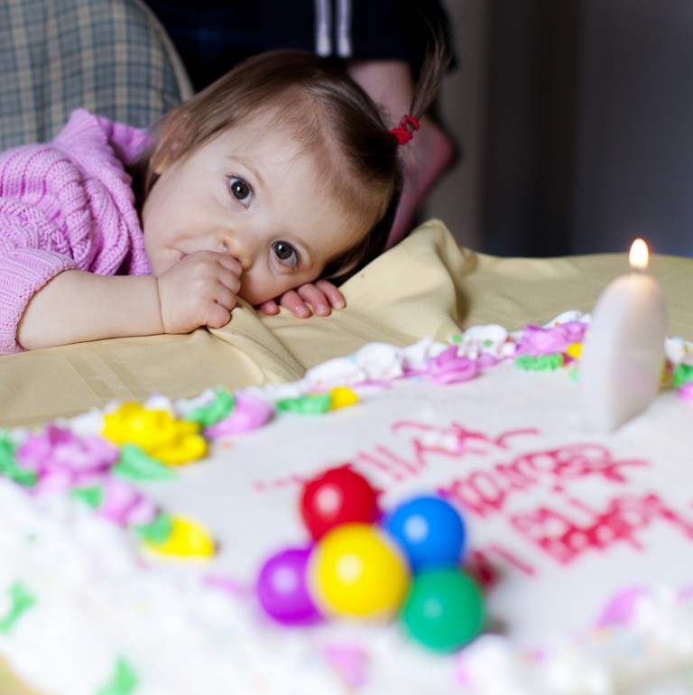 first birthday cake